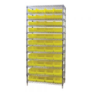 chrome-wire-shelving-with-small-parts-bins