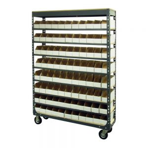 mobile-shelving-single-sided-corrugated-bins